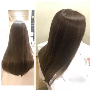 ロング カラー 澤田 彩香のヘアスタイル