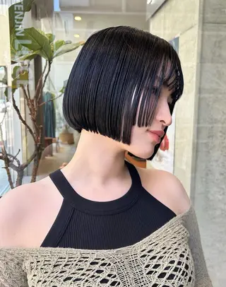 ショート カラー AKO .のヘアスタイル