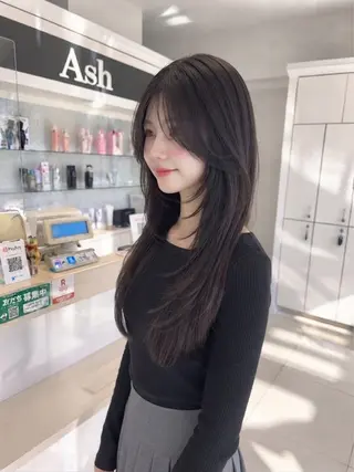 ロング 金子 直樹のヘアスタイル