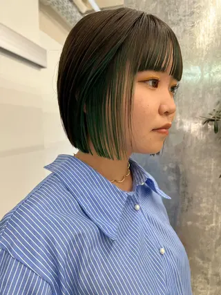 ショート ボブ/パーマ 🐕🦺Nagiのヘアスタイル