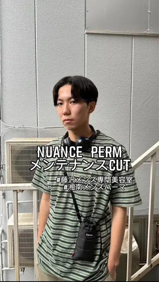 ショート パーマ メンズ パーマ職人 渡邊 優雅のヘアスタイル