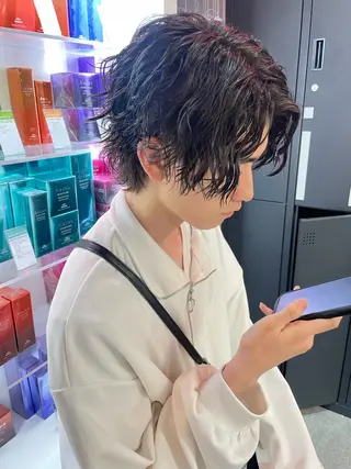 パーマ メンズ 町田エリアＮｏ．１/ パーマ特化/太田京希のヘアスタイル