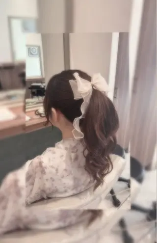ヘアアレンジ 🫧ヘアアレンジ🎀 ウガジン💞🪄のヘアスタイル
