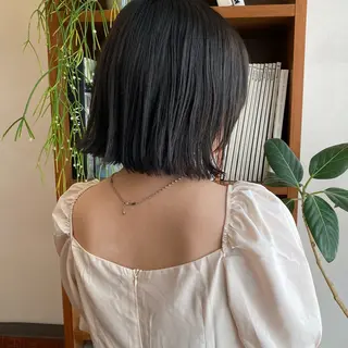 ショート カラー 似合わせレイヤー/ ケアパーマ/高倉のヘアスタイル
