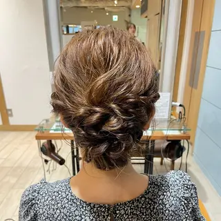 ヘアアレンジ Rui 🦩 パーマモデル募集中のヘアスタイル