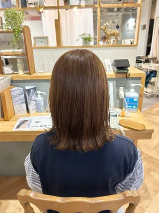 ミディアム カラー merc.🌿✨ いとうりかのヘアスタイル