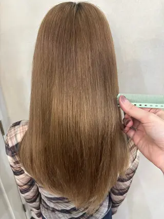 ロング 川俣 洋仁のヘアスタイル