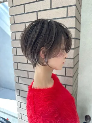 ショート カラー 🫧似合わせショート イシダ🫧のヘアスタイル