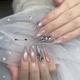 ネイル サイナネイル🎀 長さ出し専門店のネイルデザイン