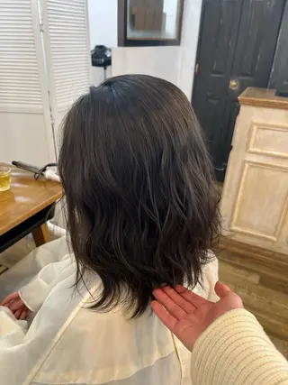 ミディアム 髪質改善/艶カラー MISATOのヘアスタイル