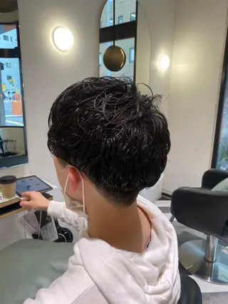 ショート メンズ 似合わせカット 銀座/アライ カズヤのヘアスタイル