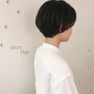 ショート 市川 千夏のヘアスタイル