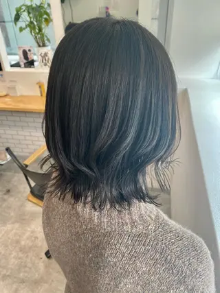 ミディアム カラー 【safric】 NAOのヘアスタイル