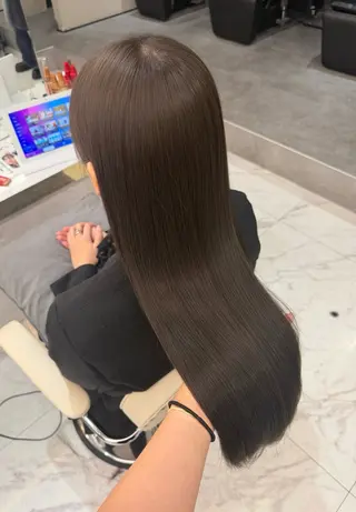 ロング レイヤー/韓国ヘア 角岡泉希のヘアスタイル