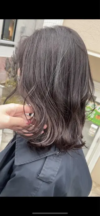 ミディアム カラー ご新規様限定 透明感カラーKANAのヘアスタイル