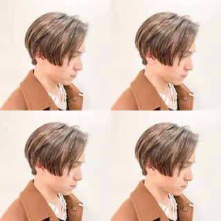 ショート カラー ヘアアレンジ メンズ メンズスタイル ly本厚木のヘアスタイル