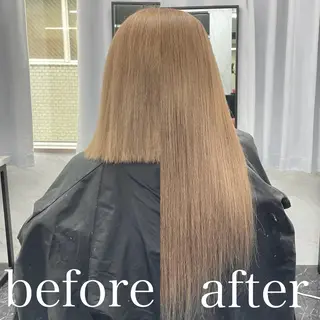 ロング カラー エクステ🩵ブリーチ 韓国ヘア🩵KAEのヘアスタイル