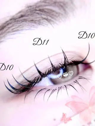 マツエク・マツパ 🎀eyelist. mizuki🐈⬛のマツエク・マツパデザイン