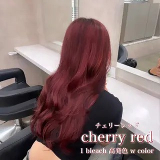 ロング 🎀暖色カラー🎀 韓国ヘア まなかのヘアスタイル