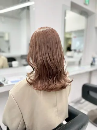 カラー 夏の透明感🤍トレ ンドレイヤー🤍銀座のヘアスタイル