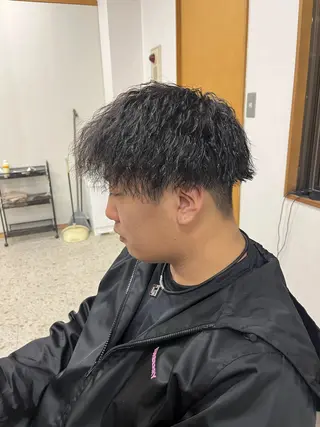 パーマ メンズ 垢抜けレイヤー✂️ RYOTAのヘアスタイル