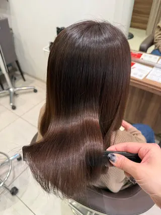 セミロング カラー .MANA. 【艶髪ロング】のヘアスタイル