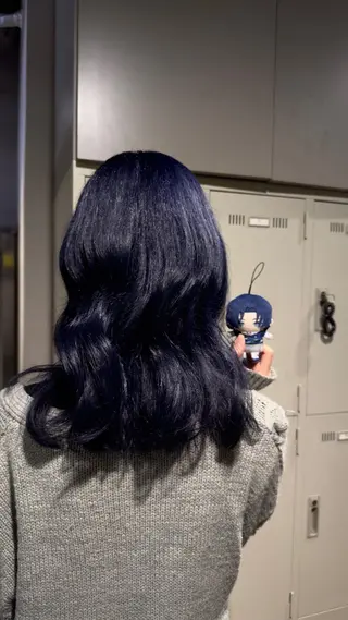 ロング 透明感×うる艶カラー 🍒𝐘𝐮𝐤𝐚のヘアスタイル