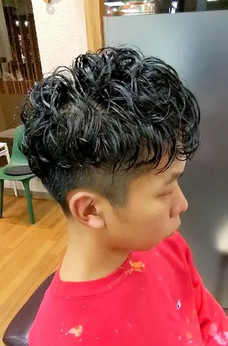 ショート メンズ パーマ 🏝川津瑛二🧖♀ 極上パーマ&カラー⭕のエステ・リラクイメージ