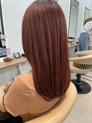 セミロング メンズ レイヤーカット 瑠輝のヘアスタイル