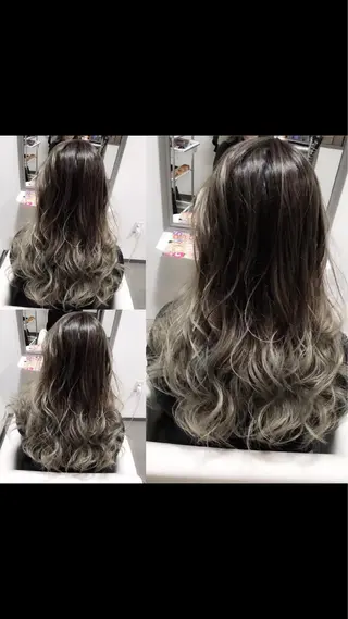 ショート ミディアム セミロング ロング カラー パーマ ヘアアレンジ 吉本 yoshimotoのヘアスタイル