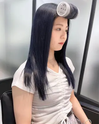 ロング 韓国レイヤーカット 髪質改善▫️水野有真のヘアスタイル