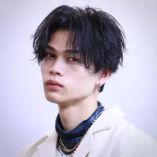 ショート パーマ メンズ お悩み×垢抜け特化 KAYA/渋谷のヘアスタイル
