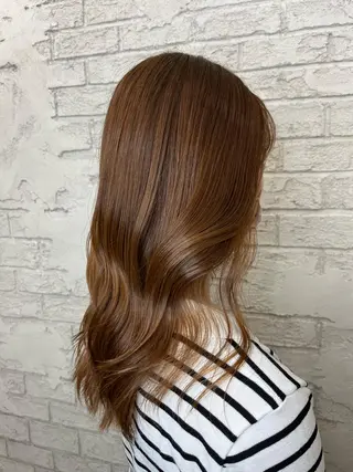 ロング カラー 🪽髪質改善縮毛矯正 🤍MIU🤍のヘアスタイル