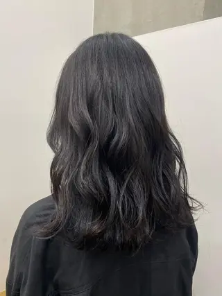 セミロング 韓国好き🇰🇷 美容師MIKUのヘアスタイル