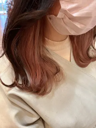 セミロング カラー 🌻井上 マリー🌻のヘアスタイル
