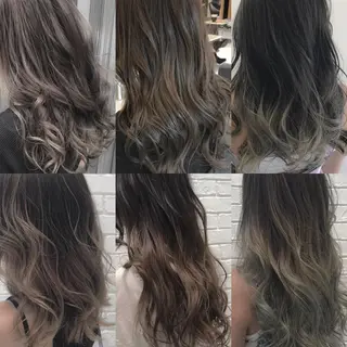 セミロング カラー 【透明感、艶髪】西村 有司のヘアスタイル