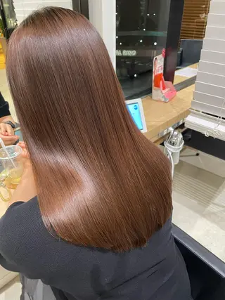 ロング パーマ 吉川 夏海のヘアスタイル