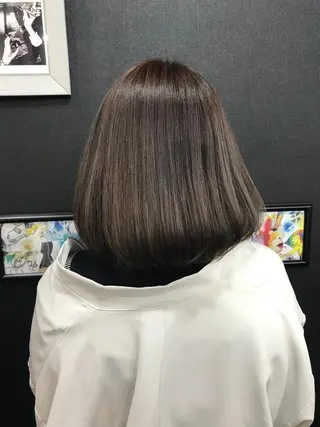 ミディアム カラー ハイライト/髪質改善 ans/黒木 和大のヘアスタイル