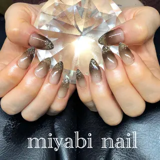 ネイル miyabi nail 桂川駅近くのネイルデザイン