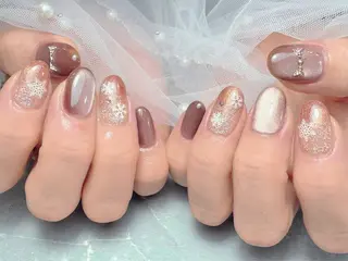 ネイル マジック ミラーのネイルデザイン