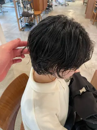 ショート パーマ Takuma Suzuki中目黒のヘアスタイル