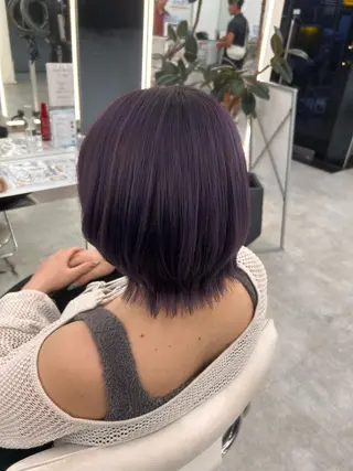 ミディアム カラー 透明感カラー/ヘアア レンジ/はるか🤍のヘアスタイル
