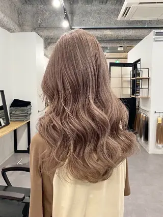 カラー seina/ ブリーチカラー✨のヘアスタイル