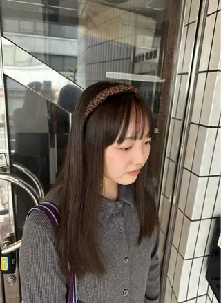 ロング カラー miyu ♡のヘアスタイル
