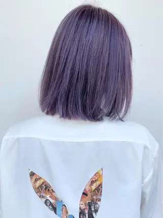 ミディアム カラー サワタ ミサのヘアスタイル