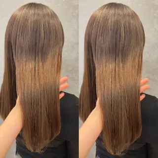 ロング カラー み うのヘアスタイル