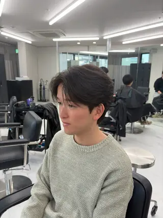 ショート メンズ フジイ カナウのヘアスタイル