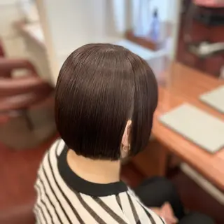 ミディアム 🍓スダユキナ🍓 髪質改善水素カラーのヘアスタイル