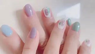 ネイル 小澤 梨奈のネイルデザイン