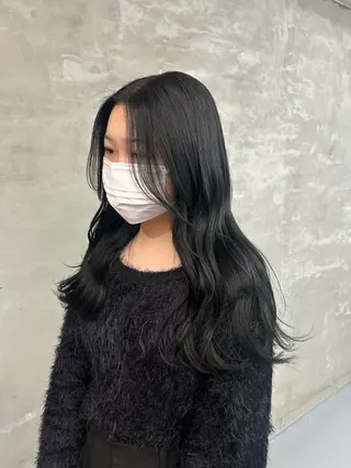 ロング カラー 💜Noa /艶髪ハイトーン💫のヘアスタイル